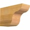 Ekena Millwork Carmel Rough Sawn Rafter Tail, Western Red Cedar, 6"W x 10"H x 16"L RFT06X10X16CAR00RWR - alternate 1
